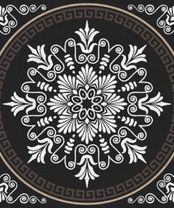 White Greek Ornament